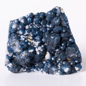 Deep Blueberry Fluorite Crystal Cluster from Fujian Provence, China